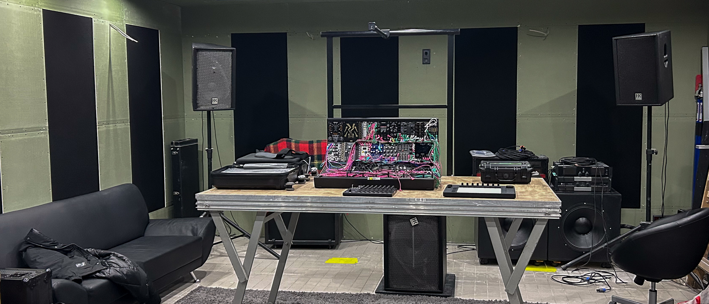 Gaswerk Studio — Innenansicht